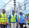 Mahama praises VRA engineers during Akosombo switchyard inspection